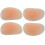 2X Donne Cuscino Rialzato per Abs in Silicone Beige Sexy 1