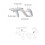 4PCS Zapper Game Holder for   Remote Right Left Controller  Zapper Gaming Accessories 2