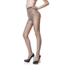 (30D, GREY) Super Durable Plus Size Tights, High Waist Control Top Sheer Pantyhose, Nylon Thigh High Stockings For Women - Ri