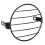 Black Iron Headlight Cover for Cruisers 6.5in 11