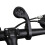 Front Bike Computer Mount Bracket for 22.2-31.8mm Handlebars Black 6