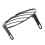 Black Iron Headlight Cover for Cruisers 6.5in 10