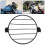 Black Iron Headlight Cover for Cruisers 6.5in 3
