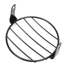 Black Iron Headlight Cover for Cruisers 6.5in