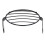 Black Iron Headlight Cover for Cruisers 6.5in 4