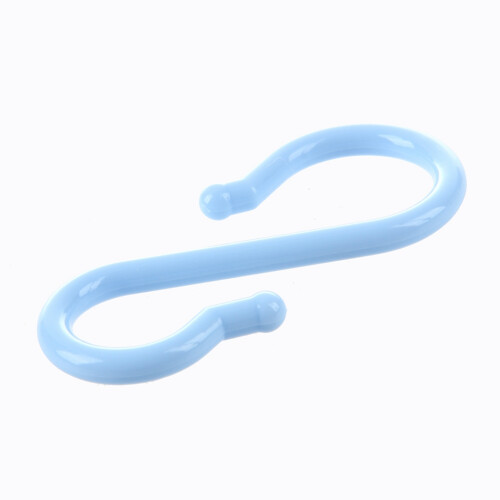 Maya  Plastic Punch Cup Bowl S Shaped Hooks 8 Pcs 2