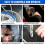Tire Repair Set - Low Speed Air Buffer, Patch Roller, Inner Liner Scrapper, Tungsten Steel Buffing Wheel 6