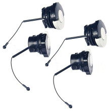 2X Fuel Gas Oil Filler Cap Fits for Chainsaw MS200 MS210 MS230 MS250 MS260