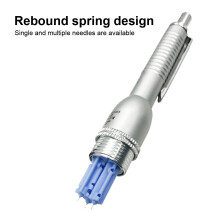 Metal Blood Lancing Pen Silver for Blood Collection and Testing