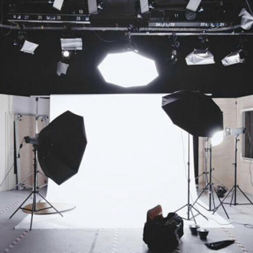 White Backdrop Screen Photography Background 1