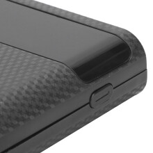 Portable 8 x 18650 Battery Storage Box DIY Power Bank Jacking Accessory Black