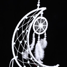Modern Handwoven Dreamcatcher Windchime Pendant, 80cm Home Decor