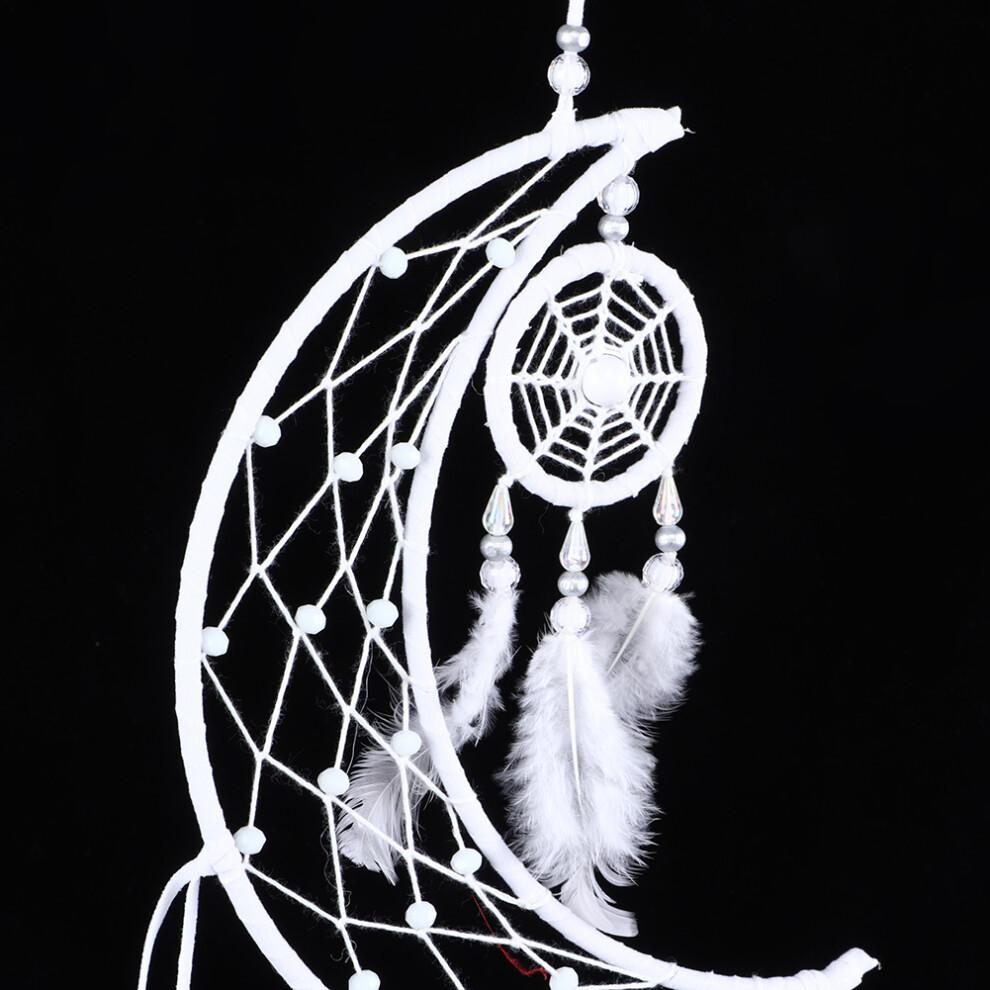 Modern Handwoven Dreamcatcher Windchime Pendant, 80cm Home Decor