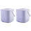 2X Plastic Kitchen Food Waste Trash Can Compost with Drainer Rubbish Container Organizer Accessories Tools-Light Grey 1