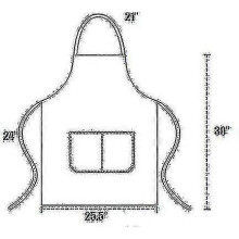 (Rose Red) 12 Pack Plain Bib Aprons With 2 Pockets - Black Unisex Commercial Apron Bulk A