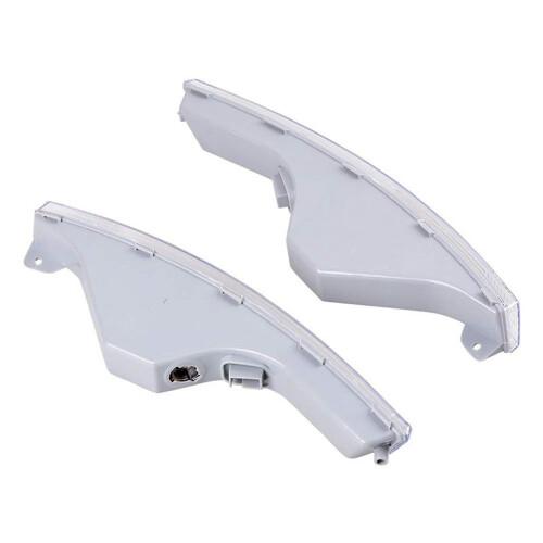 Front Bumper Side Turn Signal Indicator Light Cover Compatible for-   B6 2006-2010 2 Pair 2