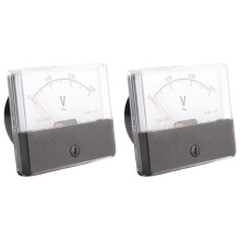 2X Rectangle Voltometro Analogico Dh670 del Pannello di Tensione Analogica di Ca 0-300V