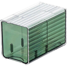 Cotton Pads Holder Cotton Swab Balls Box Organizer Dispenser Storage Cosmetic Container Flossers Case - DD