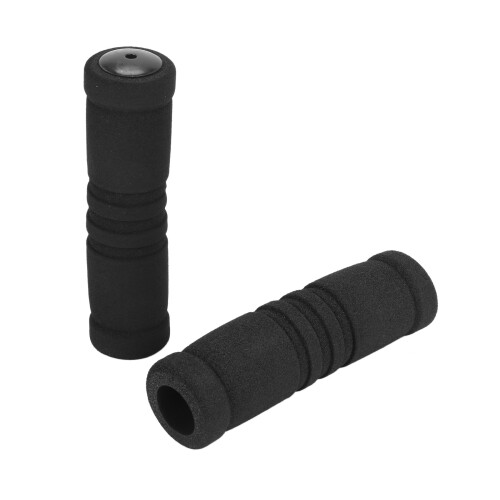 2 Pair for MTB Bike Bicycle Handle Handlebar Soft Sponge Bar Grips Black 1