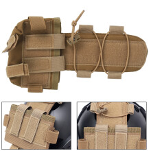 Helmet Counterweight Battery Pouch Oxford Cloth Mud Color Multi-Functional Bag