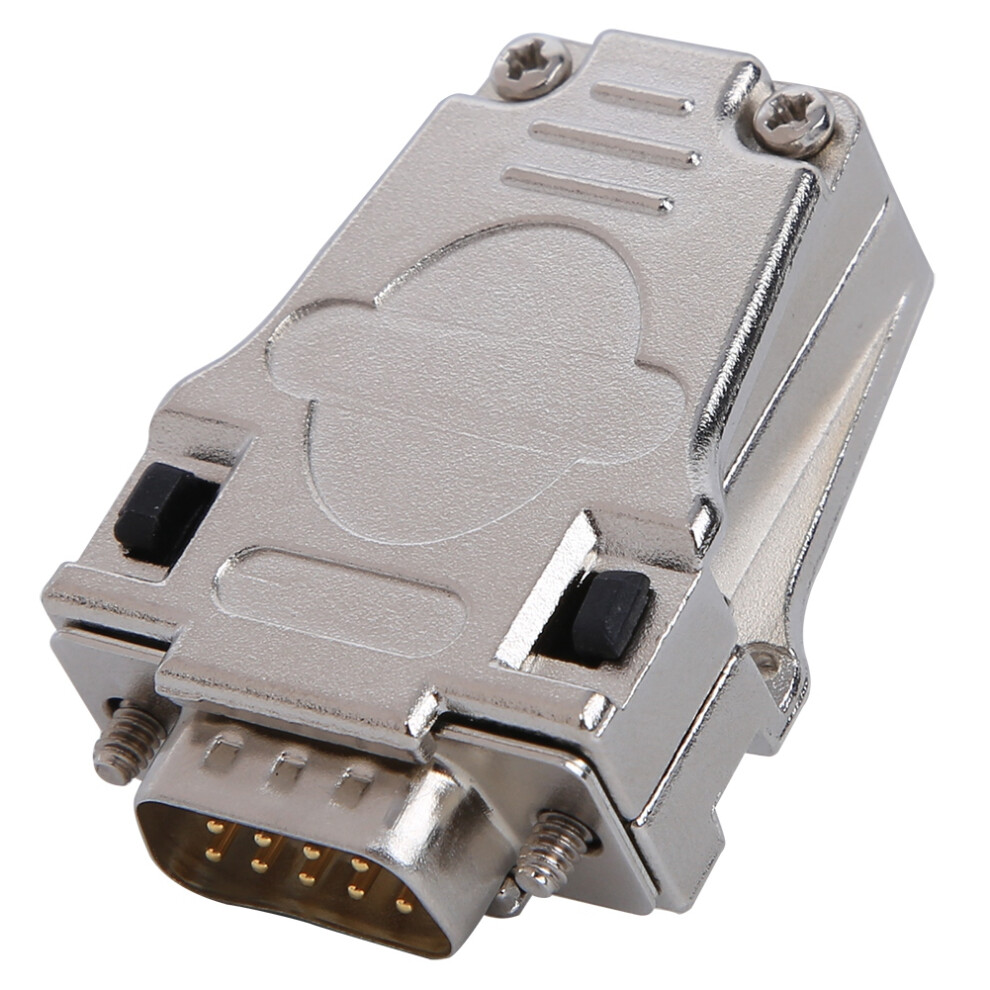 D-Sub 9 Pin Flame Retardant Serial Connector Db9p-180 Metal Shell 7901392531673
