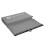 Gymnastic Foldable Mattress, 2400x1200mm, Gray 9