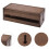 2X Kabel Management Box Holz Kabel Organizer Box (Kaffee Farbe) 6