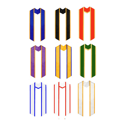 Classical Graduation Stole for High School and University-3 1