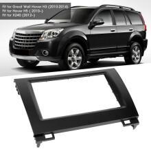 Car Stereo Frame Fit for Great Wall Hover H3/H5 178x102mm Black