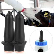 Simple Feeding Bottle HL MP73D with Food Grade Rubber Nipple for Cattle & Sheep