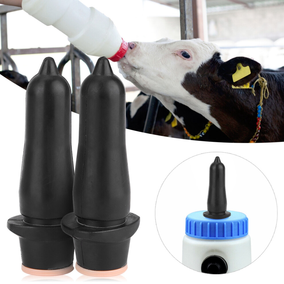 Simple Feeding Bottle HL MP73D with Food Grade Rubber Nipple for Cattle & Sheep