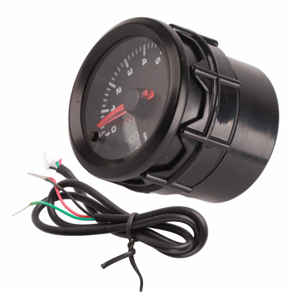 52Mm 7-Color Led Tachometer Speedometer Car Gauge For 12V Vehicles 9331392534257