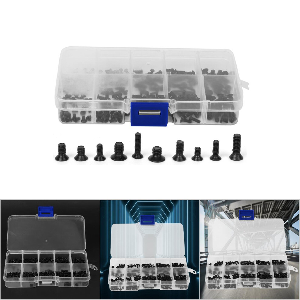 M2 M2.5 M3 Screws Cross 250pcs