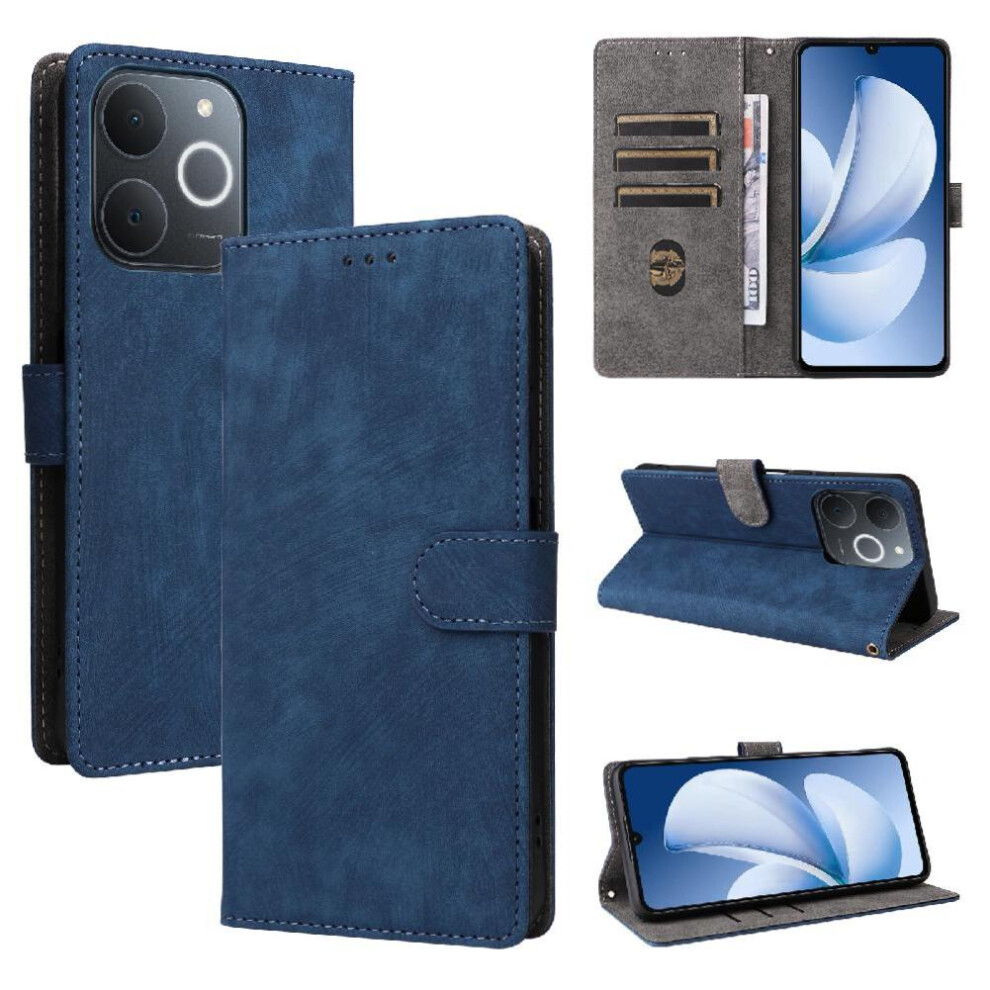 () Case For Realme Narzo 80 Lite 4G Magnetic Closure Pu Leather Card Slots Cover Flip Folio Wallet Rfid Blocking 764563231966