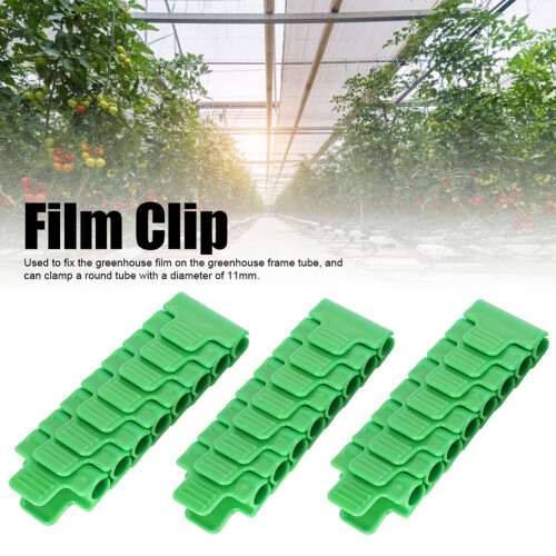 24 Pcs Plastic Clamp for Greenhouse Film
