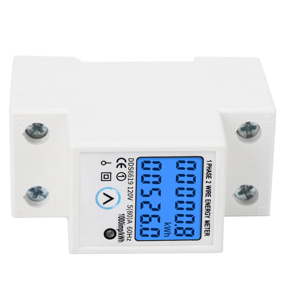 Single Phase Digital Power Energy Meter Dds6619-526L-1 110V 4341392239750