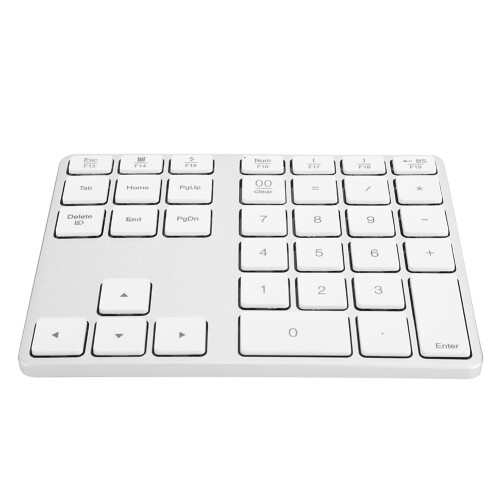Bluetooth 3.0 Mini Number Pad Aluminium