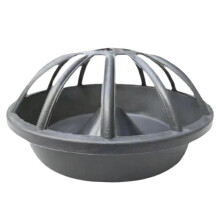Chicken Portable Food Dispenser Poultry Feed Bucket for Duck Chook Hen Livestock Feeding Supplies A