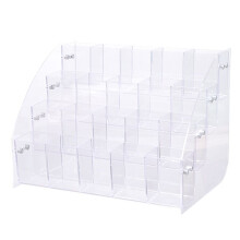 Espositore per Penne - Organizzatore da Banco Multi-Slot per Espositori di Cancelleria per Negozi al Dettaglio