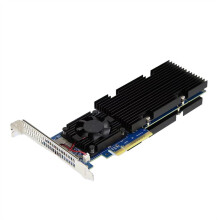 PCIe-Erweiterungskarte PCI-E 4.0 NVME PLX88024 4-Bit M.2 Festplatte X8 Freiaufteilung PCIe 4.0 NVMe-Erweiterungskarte