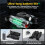 Caméra de Vision Nocturne Professionnelle Extérieure 4K UHD, Jumelles 3D, Télescope à Zoom Numérique 8x, 7 Niveaux Infrarouges 3