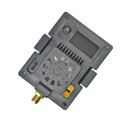 Module TX ExpressLRS 2000 MW, Amplificateur de Signal ELRS 2400 MHz pour Drones de Course FPV