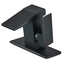 Digital Display Basin Sink Faucet Hot Cold Water Temperature LED Washbasin Waterfall Taps Bathroom Deck Mixers