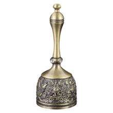 Hand Cranked Bell Restaurant Food Delivery Bell Multipurpose Party Supplies Artwork Modern Loud Bells for Party