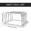 Cutting Board Rack Cookware Holder Storage Stand Baking Cookie Pan Sheets Rack Pot Pan Lids Holder 6