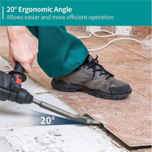 SDS  3-Inch X 6.5-Inch Tile Chisel for Rotary Hammer Drills, Ideal for Concrete Demolition