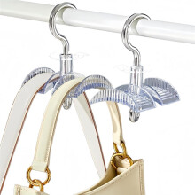 Taschenaufhänger für Den Kleiderschrank, 6 Stück, 360 Drehbare Taschenhaken, Halten Ihre Handtasche in Gutem Zustand und Sparen Platz