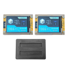 Minero de Criptomonedas Bitcoin NerdMiner 2X735Kh/S Mejorado con Base de Soporte BTC Solo Miner, Pantalla Inteligente de 2,8 Pulgadas y Pantalla