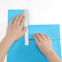 6 Pieces 8.4 Inches Metal Irregular Edges Ruler Edges Ruler for Card Making Scrapbooking  Decor School Office Tools