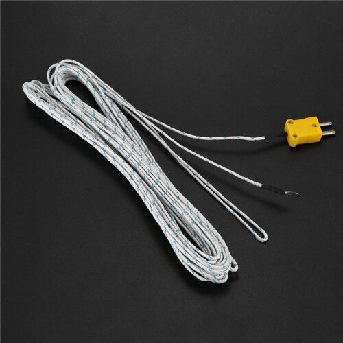 2X -50-250 Celsius K Type 10M Cable Temperature Sensor Thermocouple Probe 1